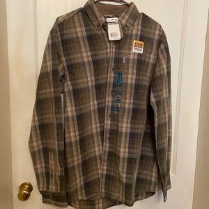 Men’s carhartt button down flannel